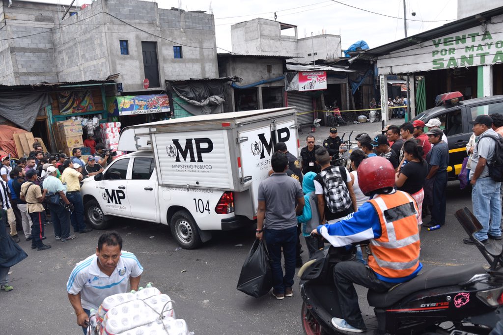 Ataque Armado en Mercado la Terminal Guatemala