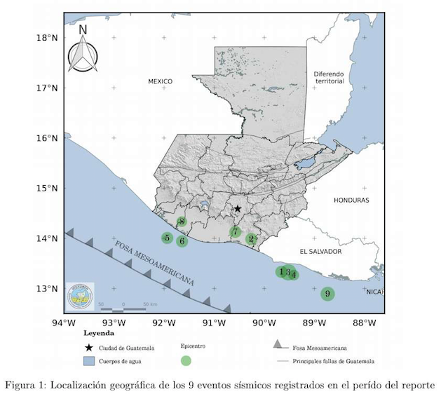 sismos en Guatemala el 14 de julio 2020