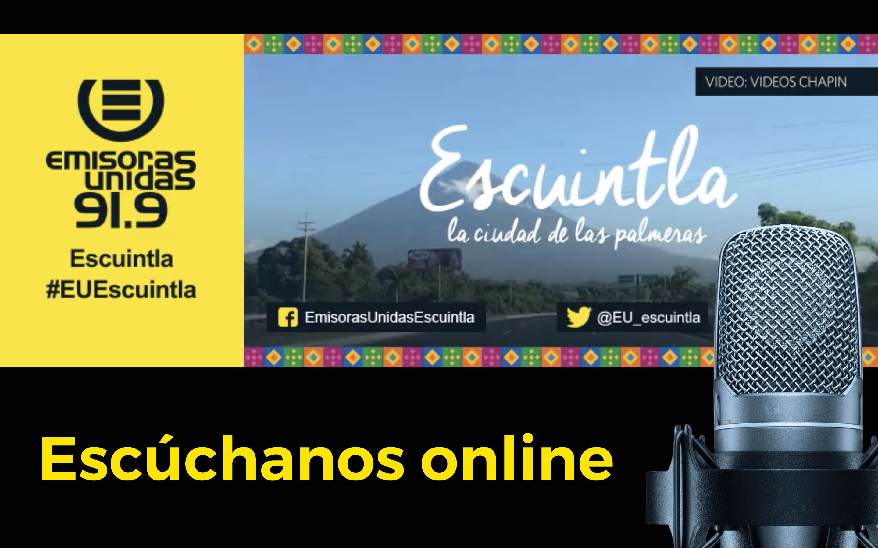 euescuintla escuintla streaming online radio live guatemala emisoras unidas eu