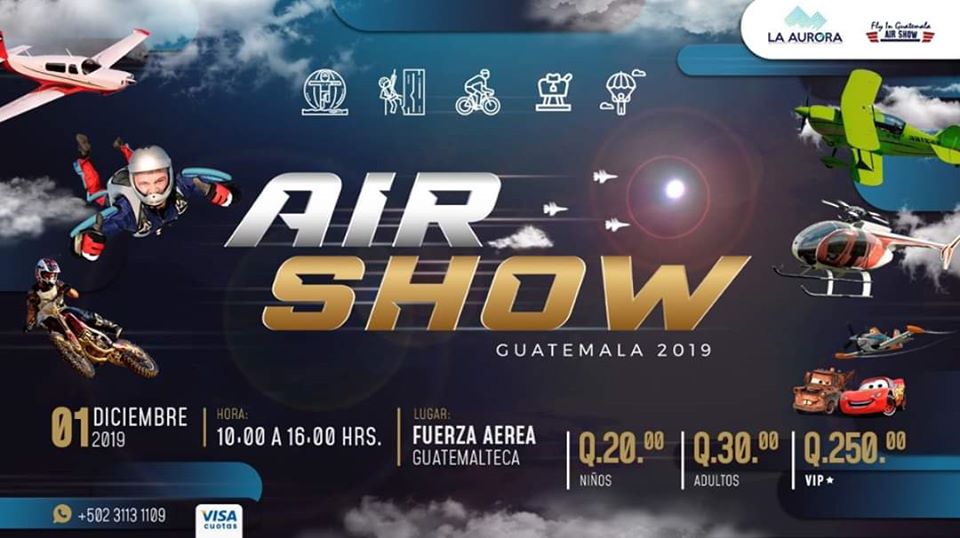 Show Aéreo en Guatemala 