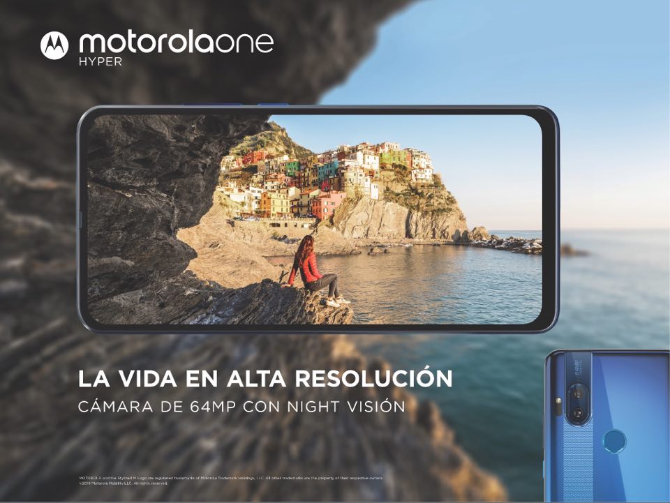 Motorola One Hyper el smartphone 