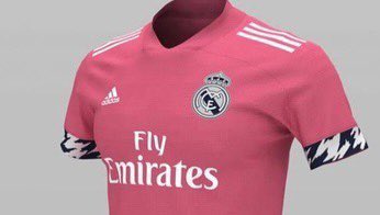 Camiseta visitante Real Madrid, temporada 2020-2021