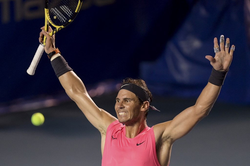 Federer, Nadal, Djokovic, ayuda a tenistas