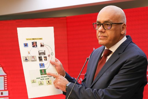 Jorge Rodriguez, Ministro de Comunicaciones da detalles del supuesto complot
