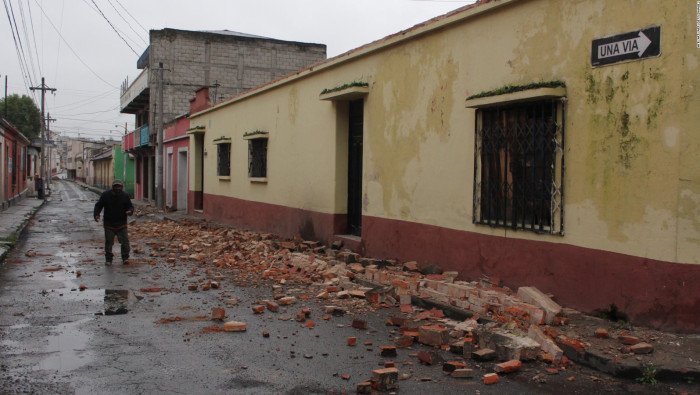Conred: terremoto dejó cuatro heridos y 4,493 afectados  