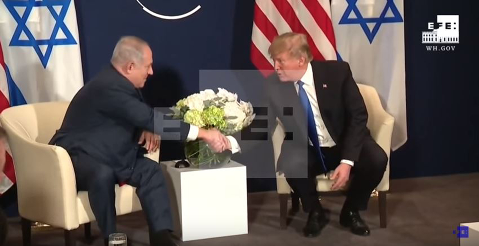 Trump agita desde Davos de nuevo las aguas en el conflicto palestino-israelí