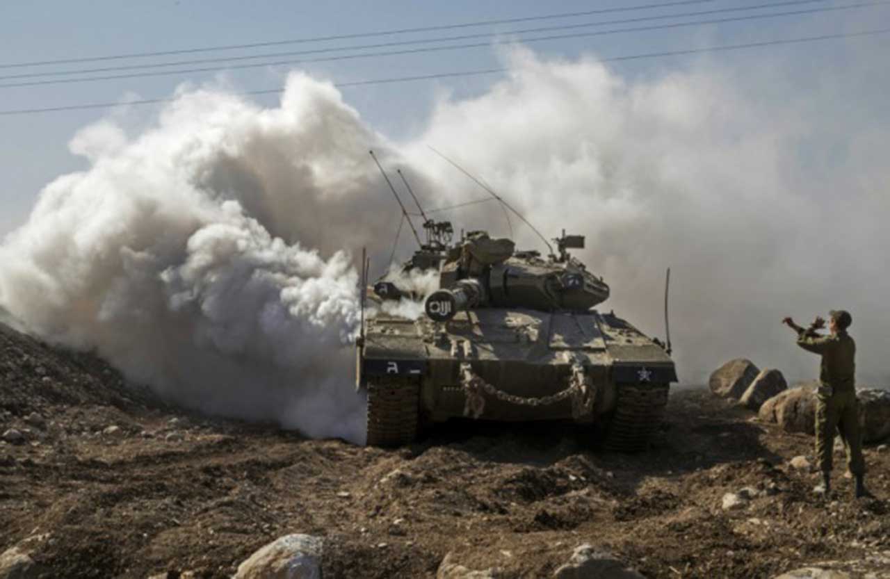 El ejército israelí ataca una posición de Hamas en la Franja de Gaza