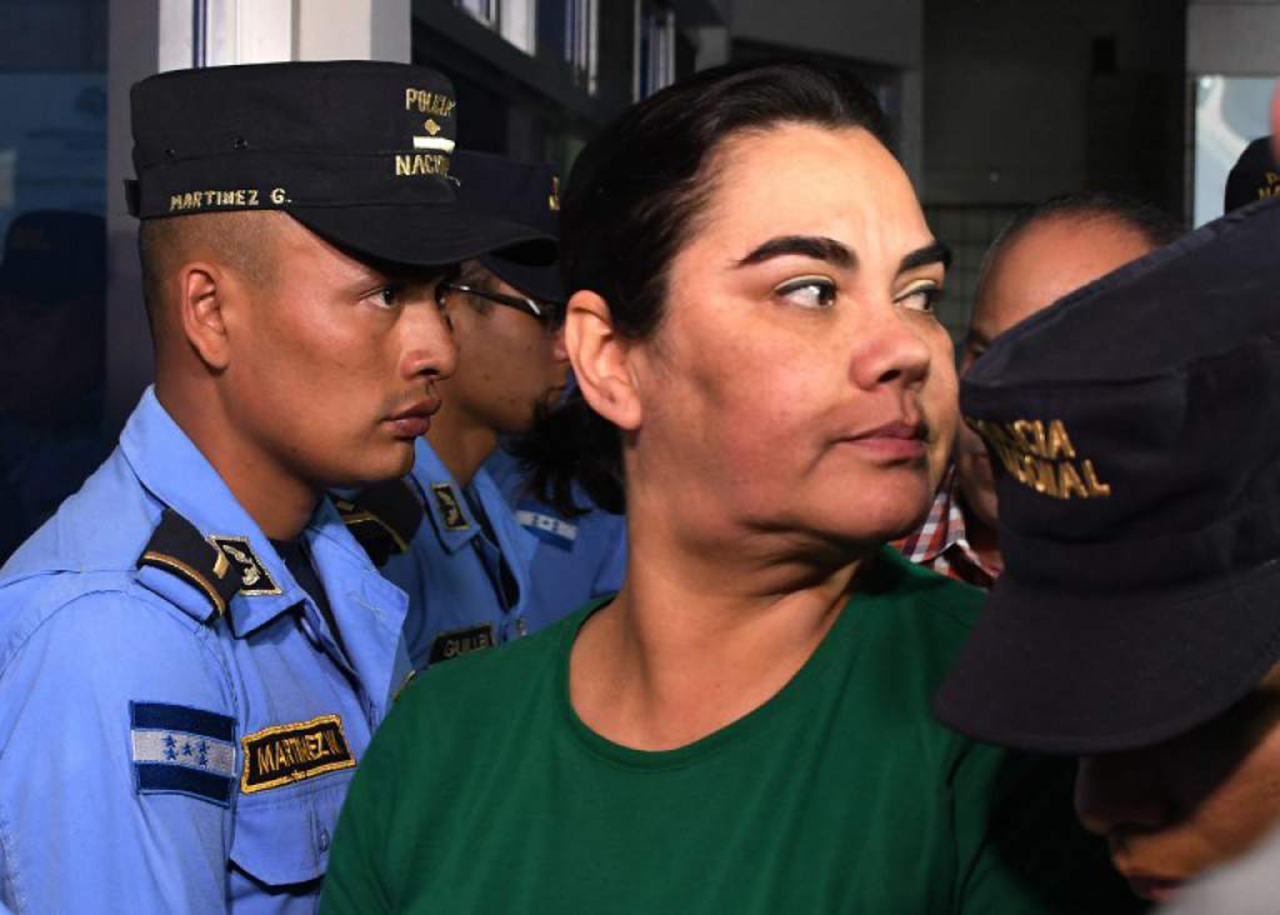 Exprimera dama de Honduras en primera audiencia judicial por corrupción