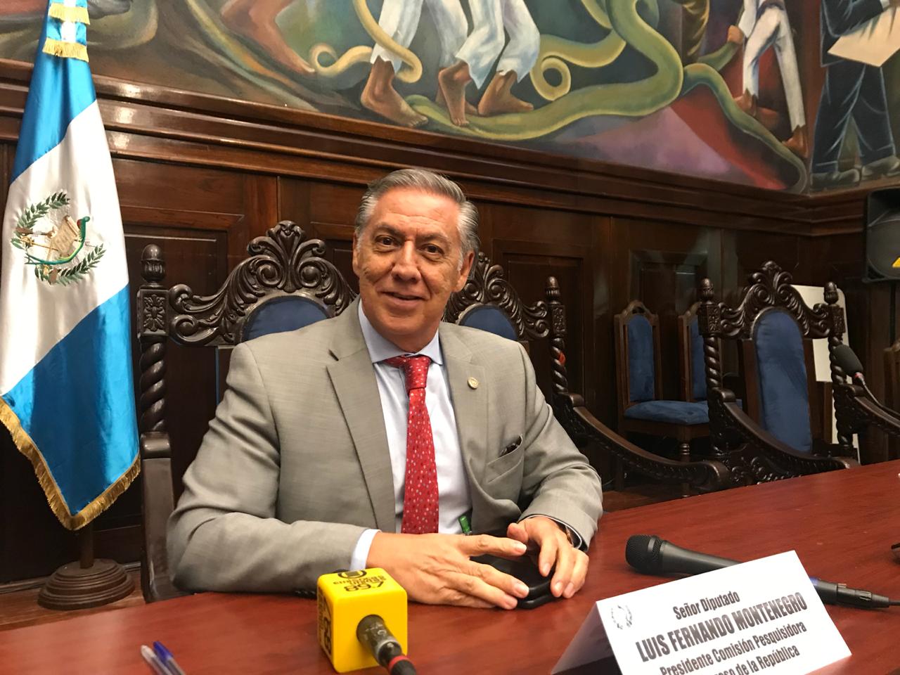Fernando Montenegro integra comisión pesquisidora contra Morales