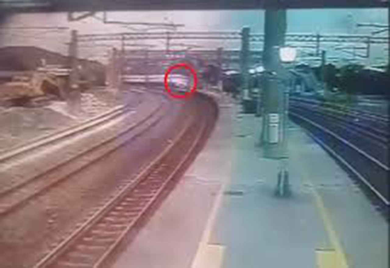 Video momento descarrilamiento tren taiwan