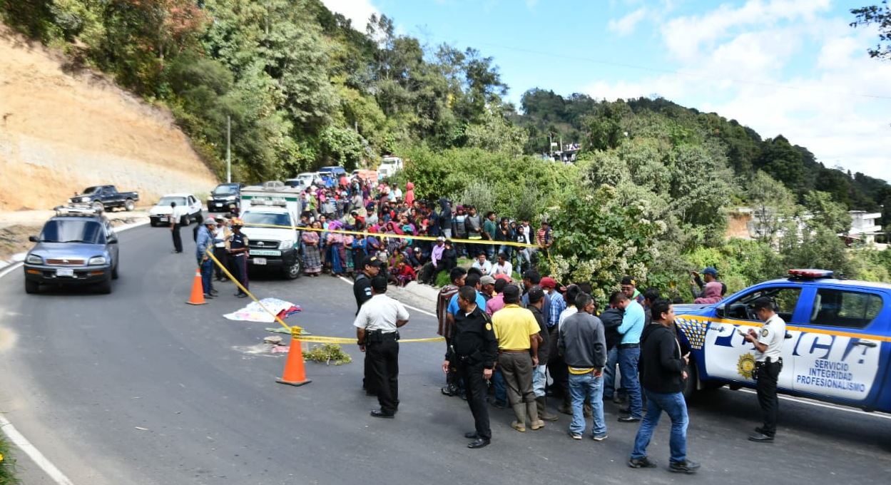 Quetzaltenango atropellado San Juan Ostuncalco