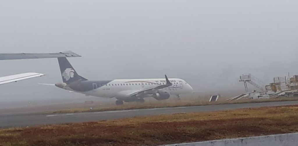 vuelos Aeropuerto Internacional La Aurora neblina
