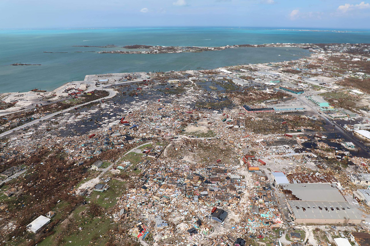 Sube a 58 la cifra oficial de muertos por el huracán Dorian en Bahamas
