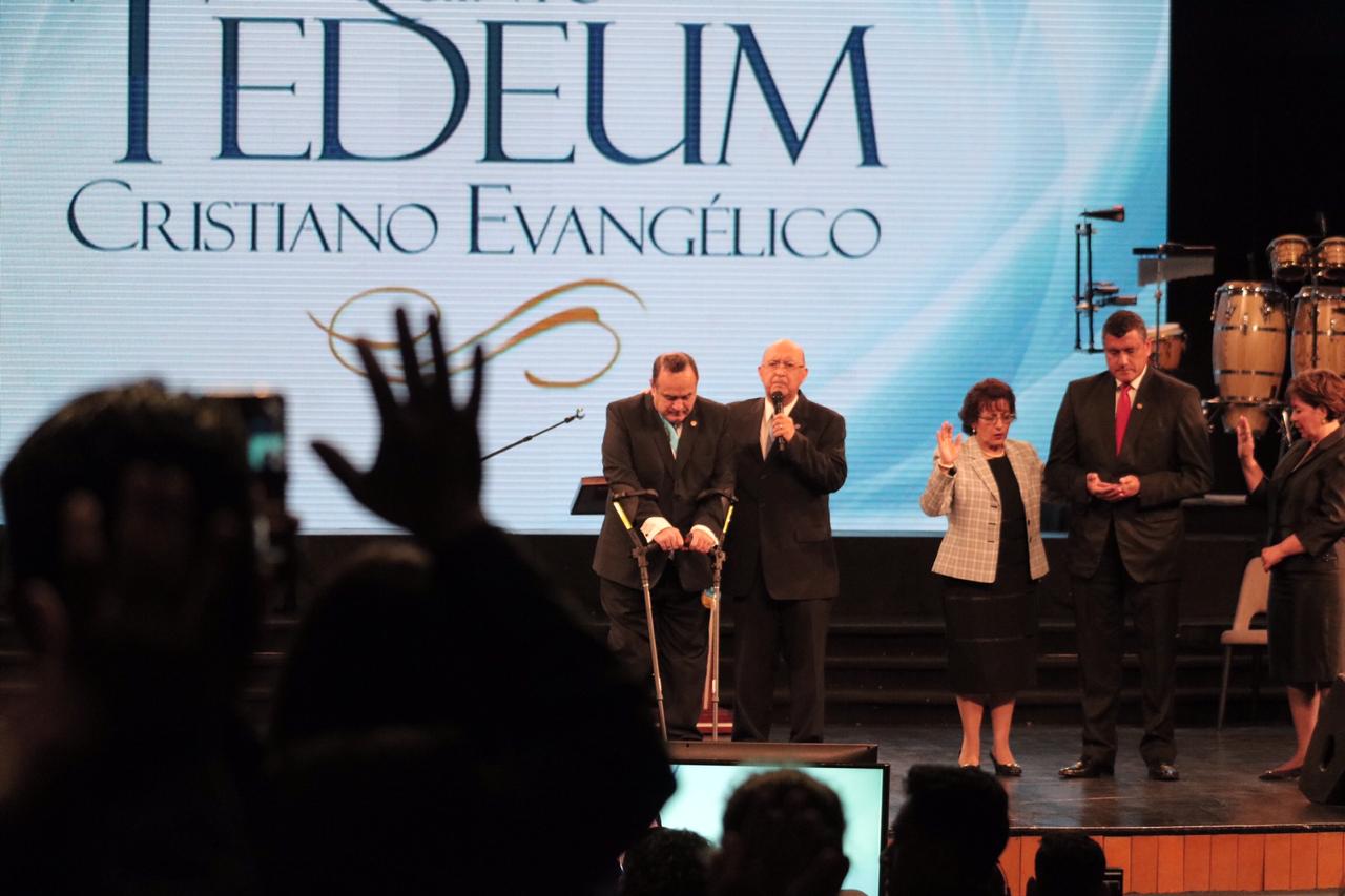 Pastores evangélicos oran por el nuevo gobierno