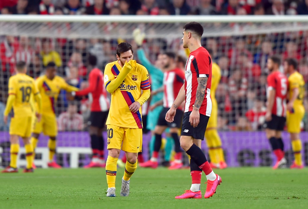 Resultado Athletic de Bilbao vs FC Barcelona, cuartos de ...