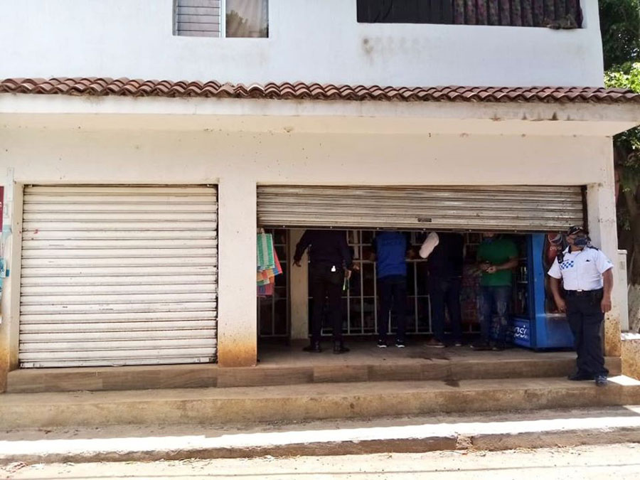 Comercios cerrados en Villa Nueva