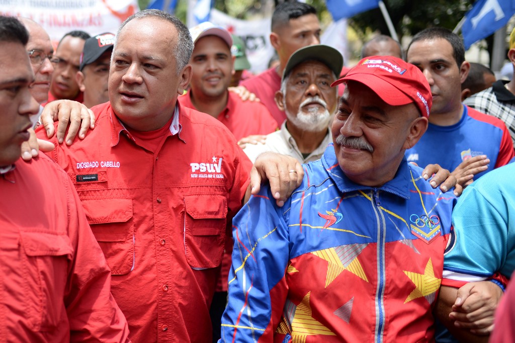 Diosdado Cabello y Darío Vivas