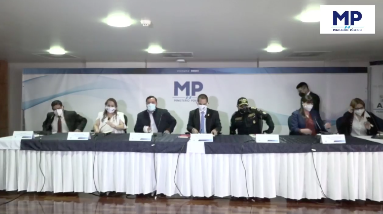 Conferencia del MP por disminución de secuestros y desaparición de personas.