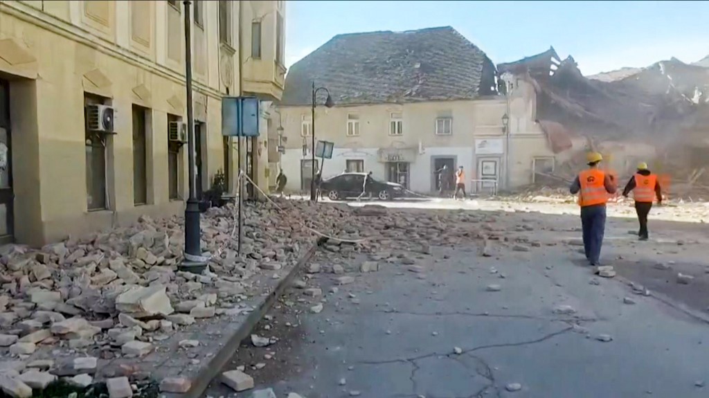 Terremoto en Croacia, diciembre 2020