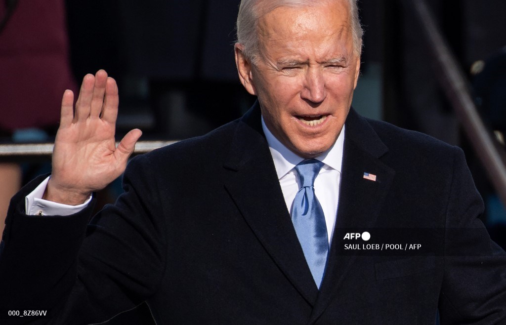 Joe Biden jura como presidente de Estados Unidos