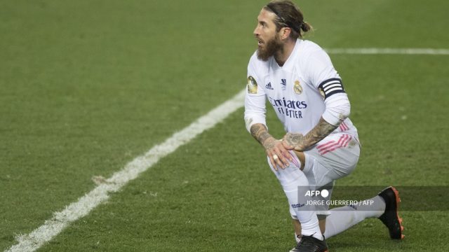 Sergio Ramos ha sido operado de su rodilla derecha