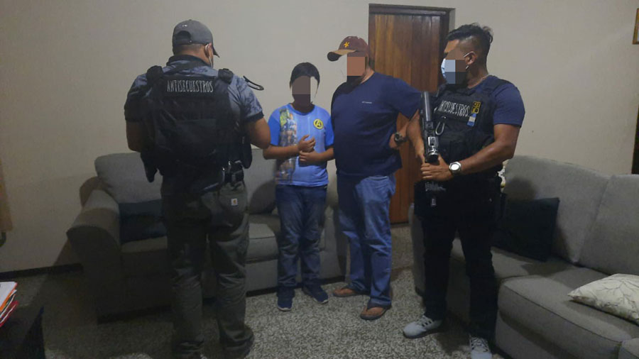 Menor secuestrado en Baja Verapaz es rescatado
