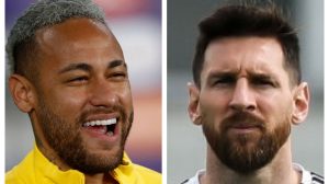 Neymar Jr y Lionel Messi