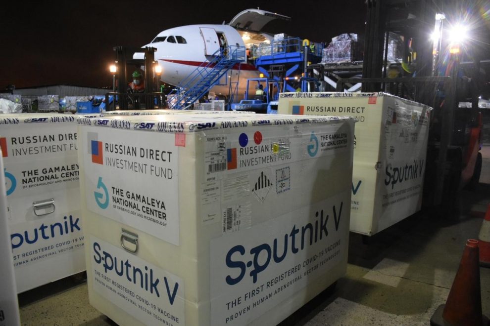 Guatemala recibe 310 mil dosis mÃ¡s de la vacuna Sputnik