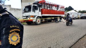 Autoridades efectúan un operativo en Palencia por posible transporte de droga.