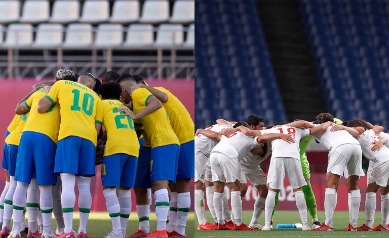 Brasil y España se medirán en la fiinal de futbol masculino en Tokio 2