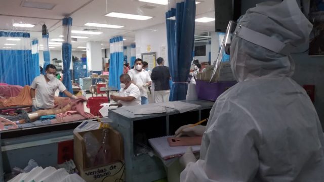 PDH verifica situación del hospital San Juan de Dios por aumento de casos de Covid-19