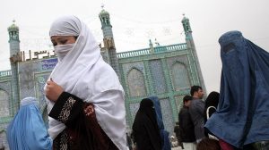 Mujeres con burka en Afganistán