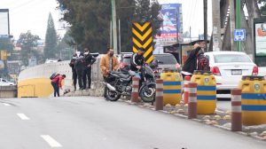 accidente en kilómetro 17 de ruta a El Salvador