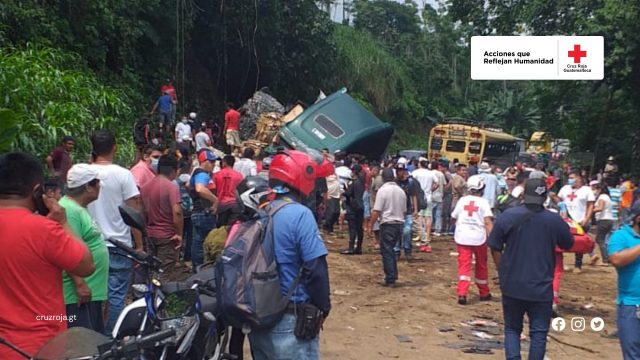 múltiple colisión en Quetzaltenango