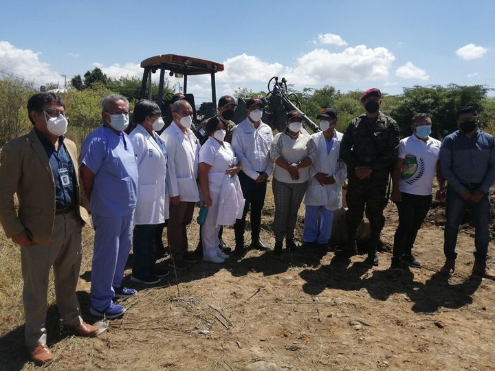 Construyen hospital para casos de Covid-19 en Huehuetenango