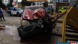 Accidente de tránsito en Avenida Petapa