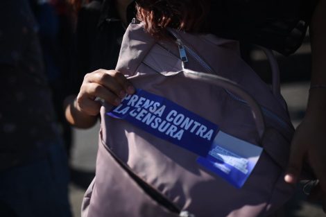 en el Día del Periodista, marchan para pedir libertad de expresión