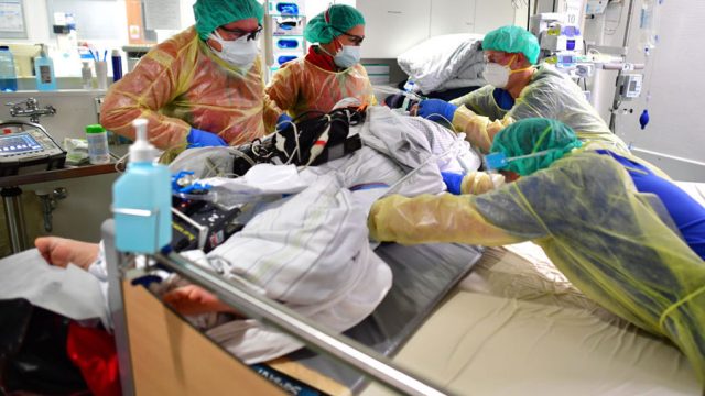 Pacientes hospitalizados por Covid-19