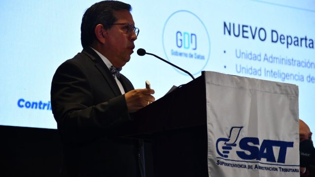 Marco Livio Díaz, superintendente de la SAT