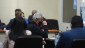 expresidente Otto Pérez declara en juicio del caso La Línea
