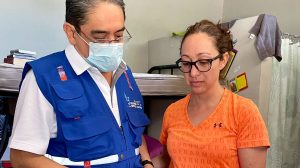 Jordán Rodas visitó a exfiscal Virginia Laparra en cárcel de Mariscal Zavala