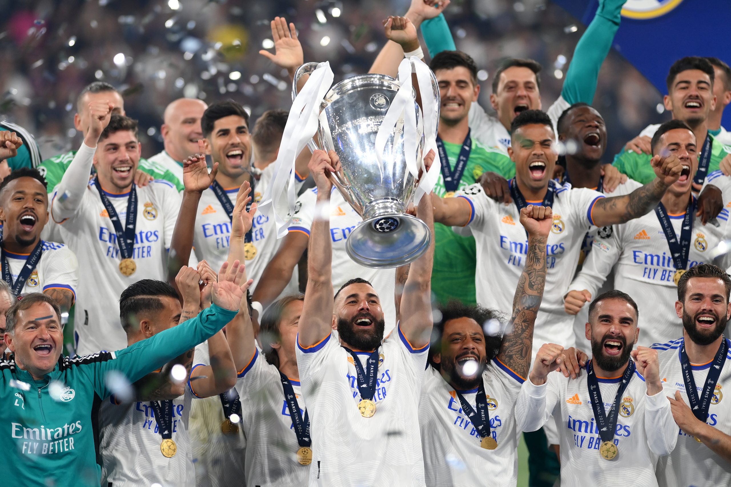 El Real Madrid arrasa con los premios individuales de la Champions 21/22