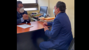 PDH, Jordán Rodas, visita el juez Miguel Ángel Gálvez