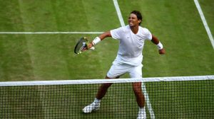 Rafael Nadal en Wimbledon de 2019