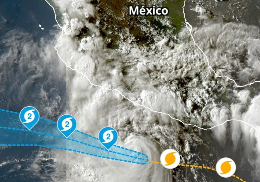 Huracán Bonnie Se Mantiene En Categoría 2 Y Causa Lluvias En México 