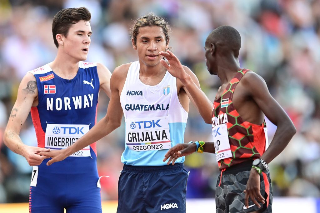Luis Grijalva, atleta que compite para Guatemala