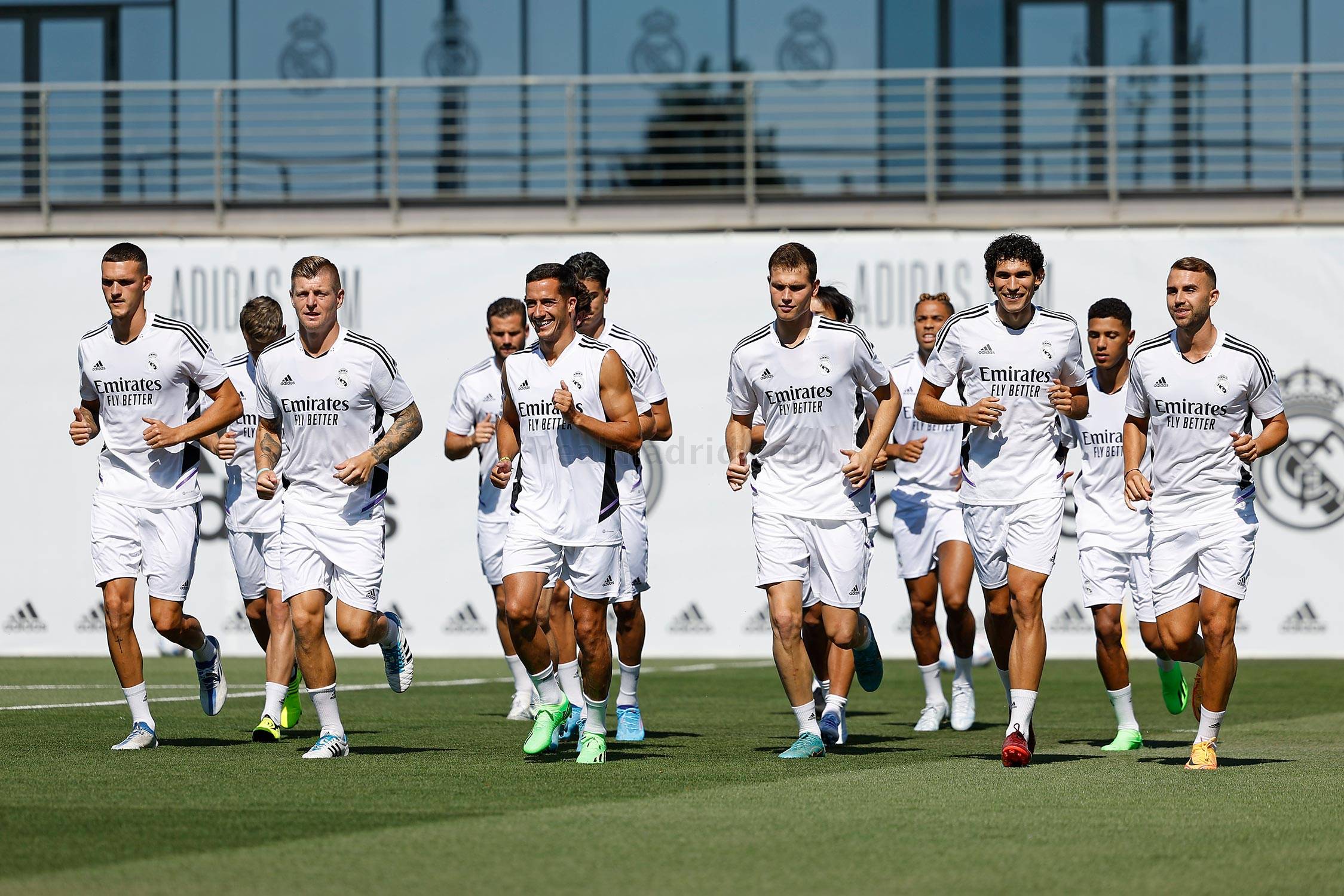 Real Madrid arrancó con los trabajos de pretemporada