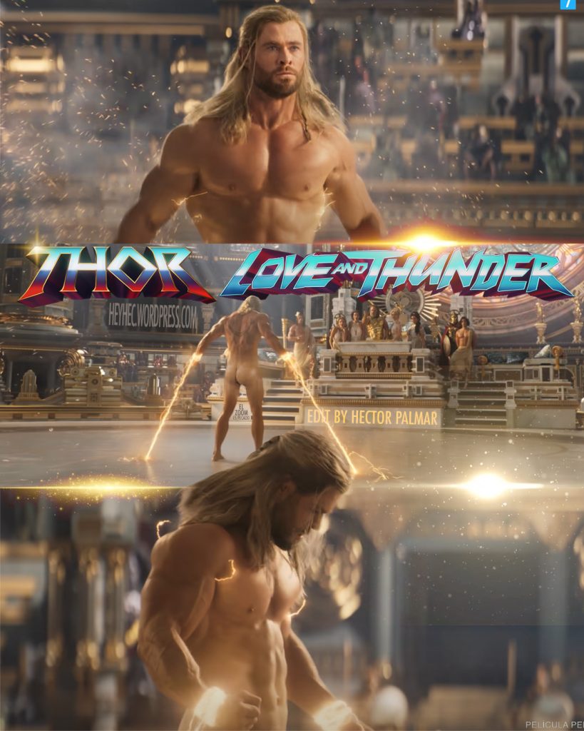 Chris Hemsworth Aparece Completamente Desnudo En Thor Amor Y Trueno