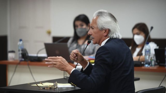 José Rubén Zamora Marroquín declara ante juez