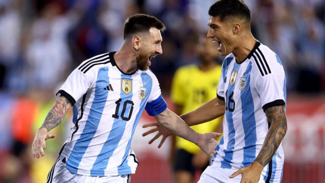 Argentina golea a Jamaica en partido amistoso
